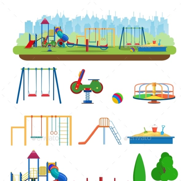 Playground Graphics, Designs & Templates | GraphicRiver