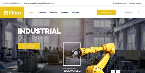 Robotics WordPress Themes | ThemeForest