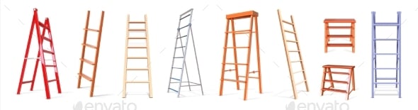 Ladder Graphics, Designs & Templates | GraphicRiver
