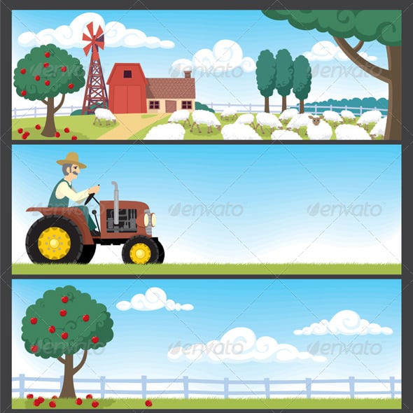 Farming Graphics, Designs & Templates | GraphicRiver