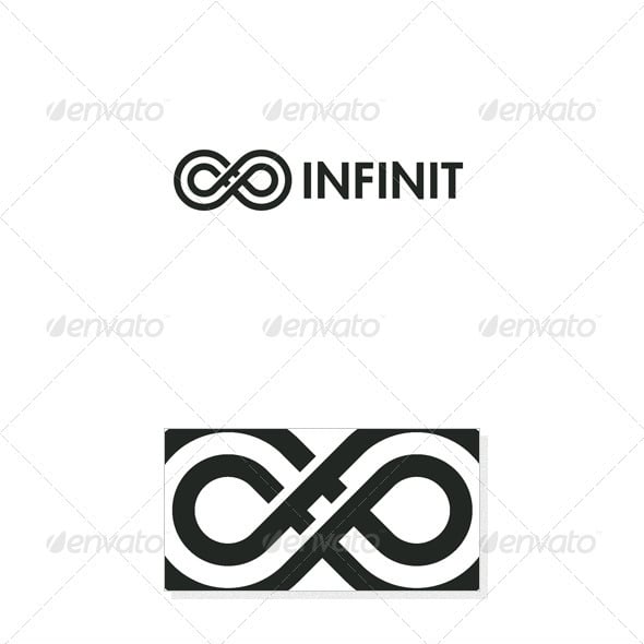 Infinito Logo Infinity Logo Design.Grunge Infinity Symbol Stock Vector