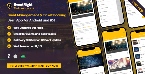 Event Mobile App Templates | CodeCanyon