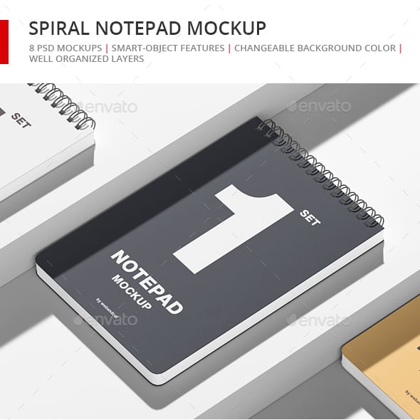 Notepad Graphics, Designs & Templates | GraphicRiver