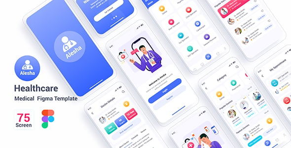 Healthcare Figma Templates | ThemeForest