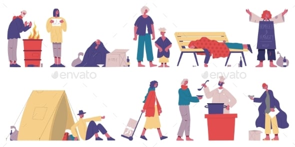 Homeless Graphics, Designs & Templates | GraphicRiver