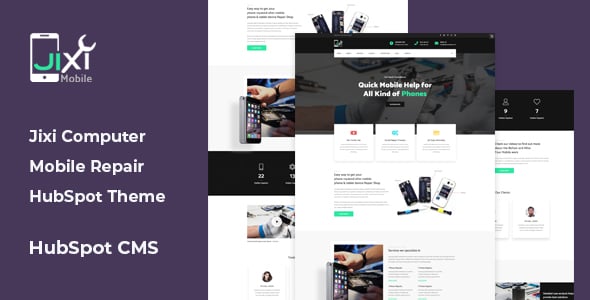 Mobile Repair Website Templates | ThemeForest