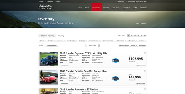 Inventory Management Website Templates | ThemeForest