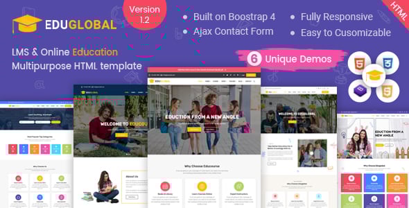 Education HTML Website Templates | ThemeForest