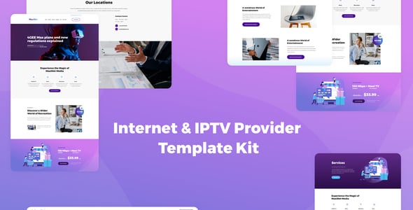 Iptv Website Templates | ThemeForest