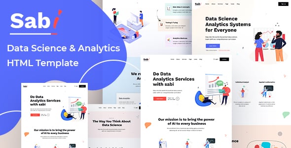 Data Science Website Templates | ThemeForest