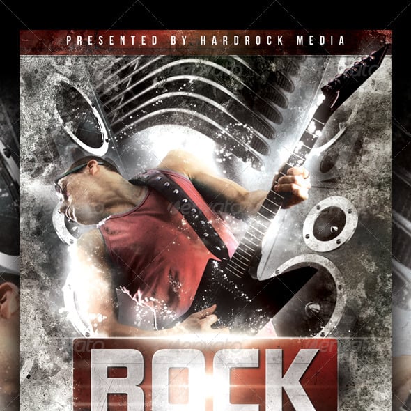 Rock Graphics, Designs & Templates | GraphicRiver