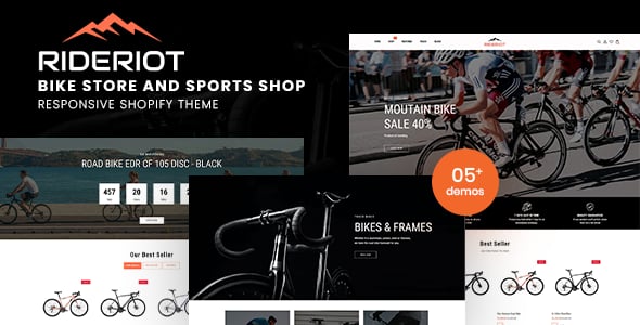 Bike Store Website Templates ThemeForest