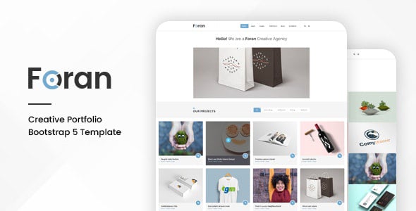 Bootstrap 5 Portfolio Website Templates | ThemeForest