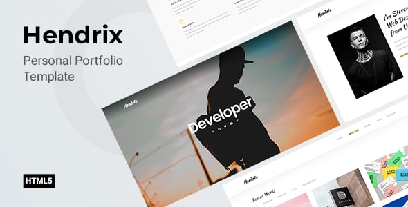 Web Developer Portfolio HTML Website Templates | ThemeForest