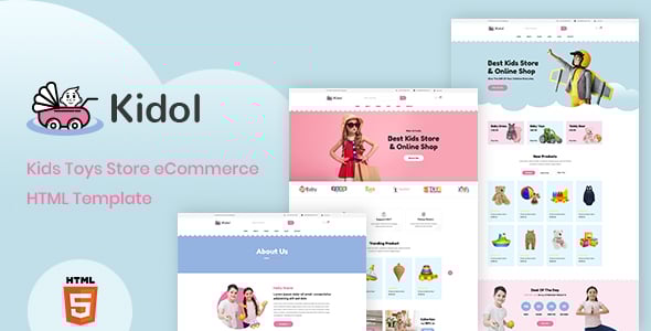 Kids eCommerce Website Templates | ThemeForest