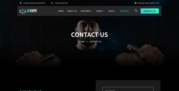 Cigarette Website Templates | ThemeForest Cigarette Website Templates | ThemeForest