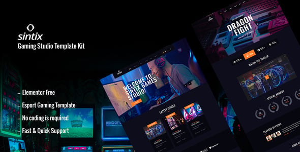 Game Studio Website Templates | ThemeForest