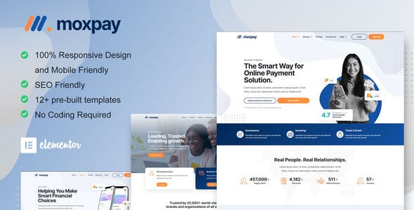 Payment Gateway Website Templates | ThemeForest