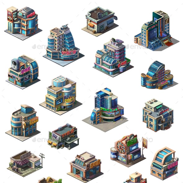 House Game Assets | GraphicRiver