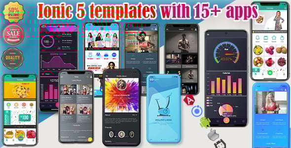 Ionic Mobile App Templates | CodeCanyon