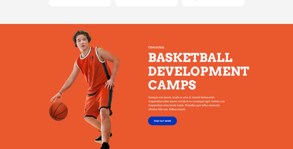Basketball Website Templates | ThemeForest