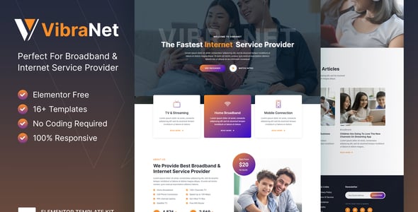 Service Provider Website Templates | ThemeForest