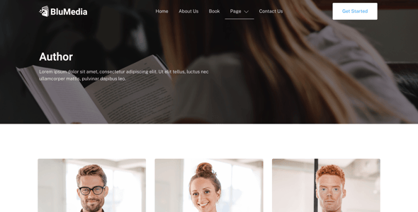 Book Author Website Templates | ThemeForest