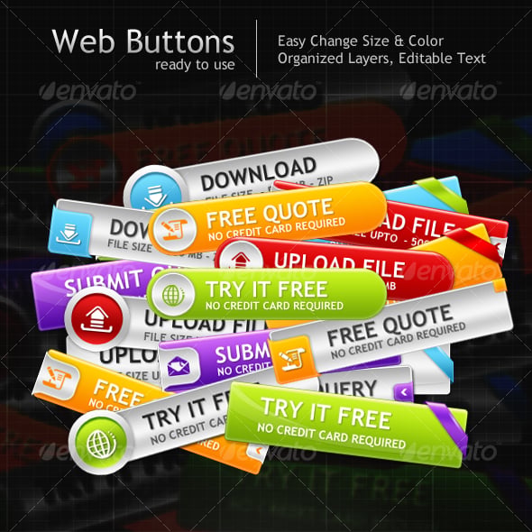Web Graphics, Designs & Templates | GraphicRiver