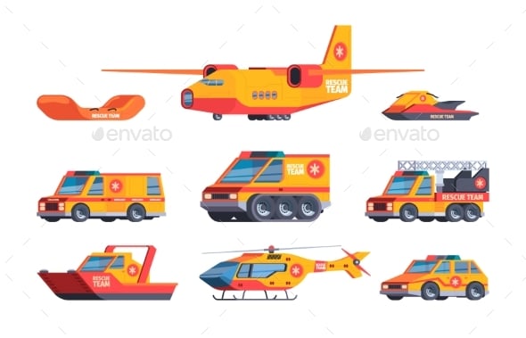 Rescue Graphics, Designs & Templates | GraphicRiver
