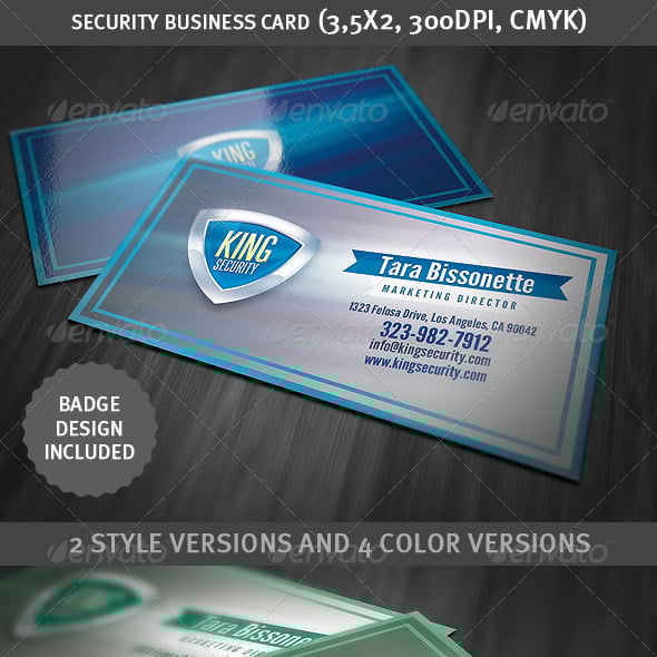 Security Business Card Templates & Designs | GraphicRiver
