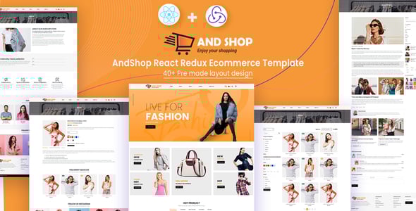 React eCommerce Website Templates | ThemeForest