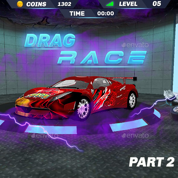 Car 2D Game Assets from GraphicRiver