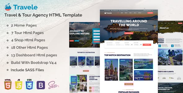 Travel HTML Website Templates | ThemeForest