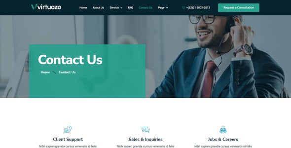 Virtual Assistant Website Templates | ThemeForest