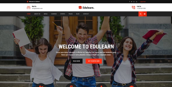 Education HTML Website Templates | ThemeForest