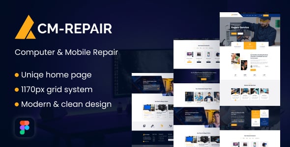 Mobile Repair Website Templates | ThemeForest