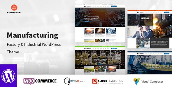 Factory Website Templates | ThemeForest