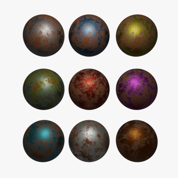 Procedural Rusty Metal Materials for Blender by SuzanaTArt | 3DOcean
