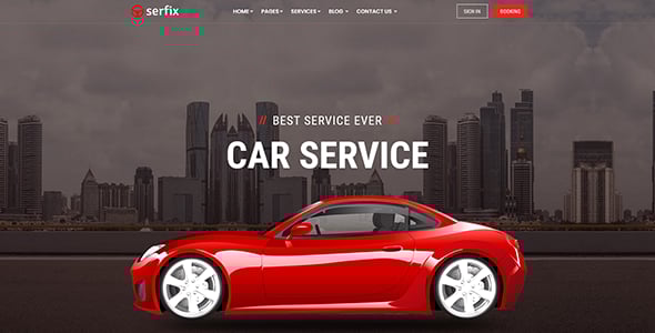 Bootstrap Car Website Templates | ThemeForest