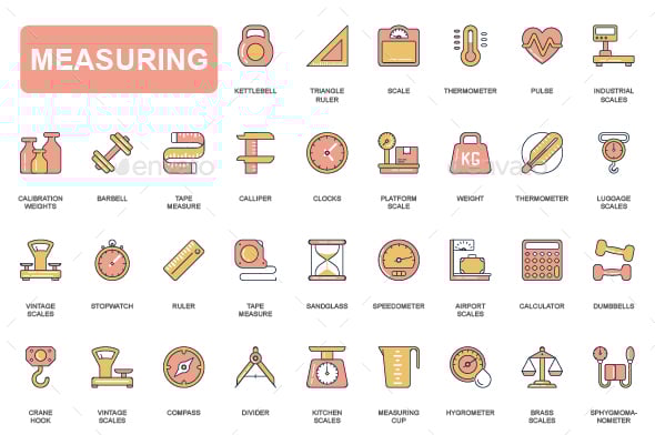 Measurement Graphics, Designs & Templates | GraphicRiver