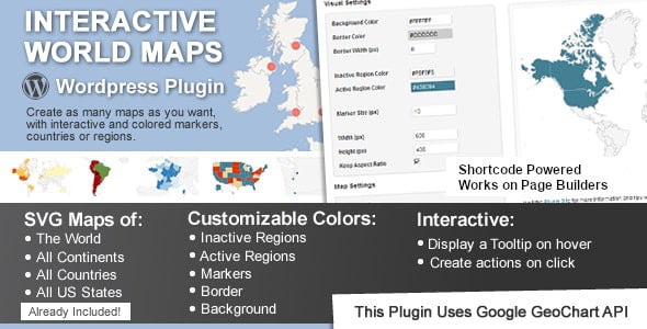 Interactive World Maps preview 2
