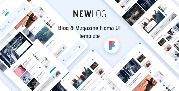 Blog Figma Templates | ThemeForest