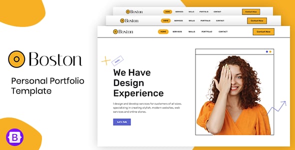 Bootstrap 5 Portfolio Website Templates | ThemeForest
