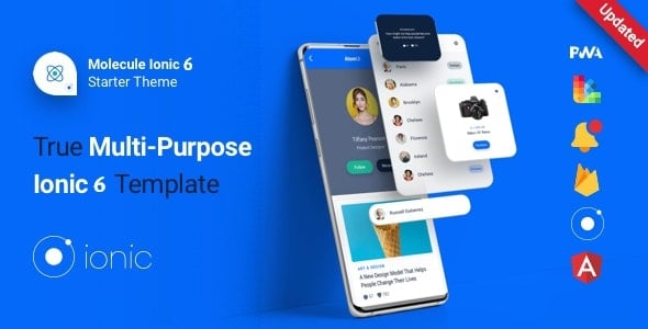 Ionic Mobile App Templates | CodeCanyon