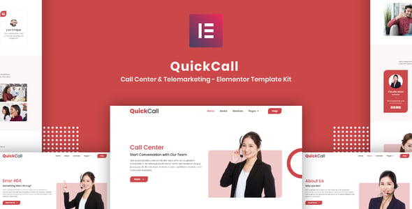 Call Center Website Templates | ThemeForest