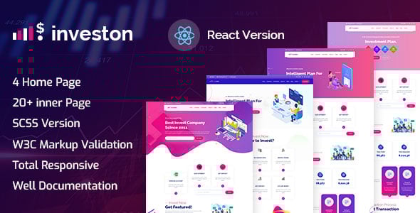 Business React Website Templates | ThemeForest