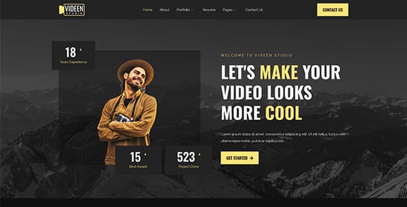 Video Editor Website Templates | ThemeForest