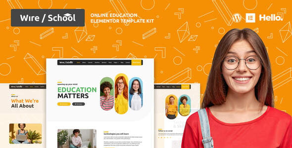 Education Elementor Template Kits from ThemeForest