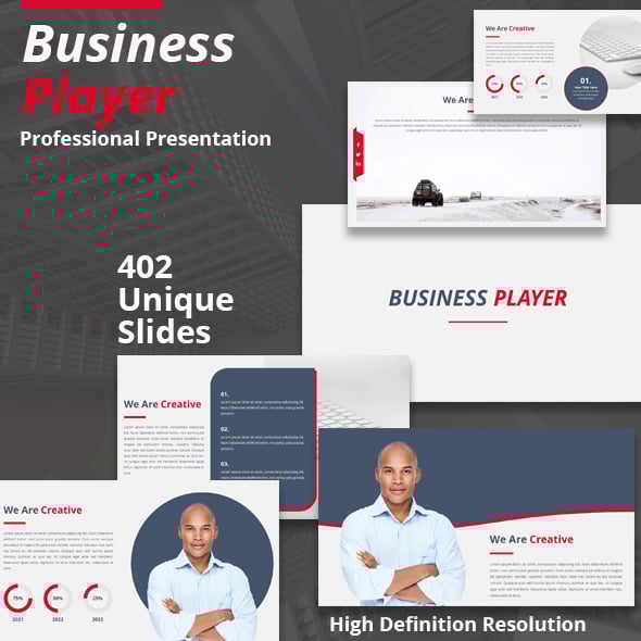 Player Presentation Templates | GraphicRiver