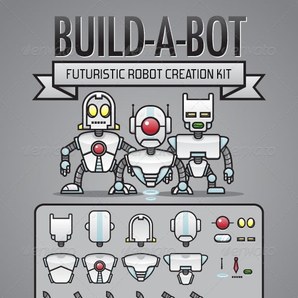 Bots Graphics, Designs & Templates | GraphicRiver